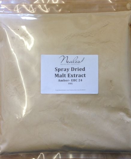 Spray Dried Malt Extract Amber 1kg